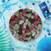 Assiettes En Carton Baies rouges (Fête)