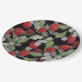 Assiettes En Carton Baies rouges (Angle)