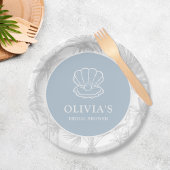 Assiettes En Carton Baigneuse de Cowgirl Moderne de Mariage de Bateau