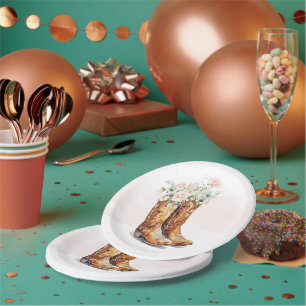 Assiettes En Carton Baignez & Pétillant Enterrement de Vie de Jeune Fi