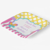 Assiettes En Carton Baisers à papillon et fête des voeux d'anniversair (Angulaire)