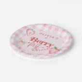 Assiettes En Carton Baisy mignonne fraise Premier Briquet (Angle)