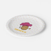 Assiettes En Carton Bake ! Fête du biscuit pour enfants (Angle)