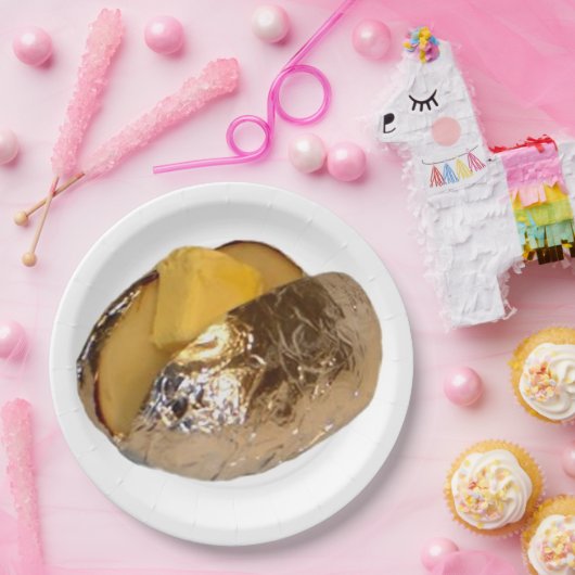 Assiettes En Carton Baked potato (Fête)