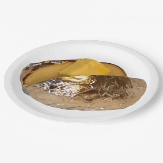 Assiettes En Carton Baked potato (Angle)