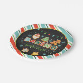 Assiettes En Carton Baking Spirits Plaque Lumineuse - Noir (Angle)