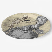 Assiettes En Carton Bal Masquerade (Angle)