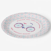 Assiettes En Carton Balade à vélo (Angle)
