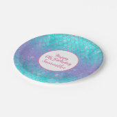 Assiettes En Carton Balances maid mer bleu violet (Angle)