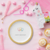 Assiettes En Carton Balcons d'anniversaire personnalisés (Fête)