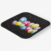 Assiettes En Carton Balcons et Confetti (Angulaire)