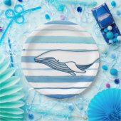 Assiettes En Carton Baleine (Fête)