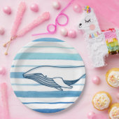 Assiettes En Carton Baleine (Fête)