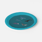 Assiettes En Carton Baleine (Angle)