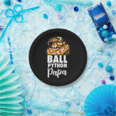 Assiettes En Carton Ball Python Papa (Fête)
