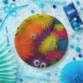 Assiettes En Carton Balle de Squishy (Fête)