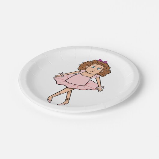 Assiettes En Carton Ballerina (Angle)