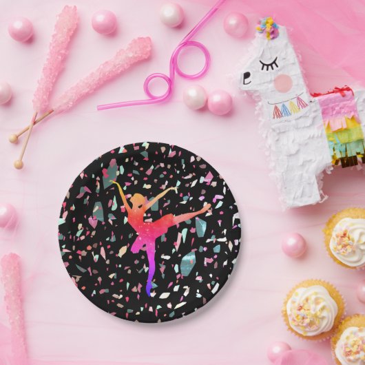 Assiettes En Carton Ballerina (Fête)