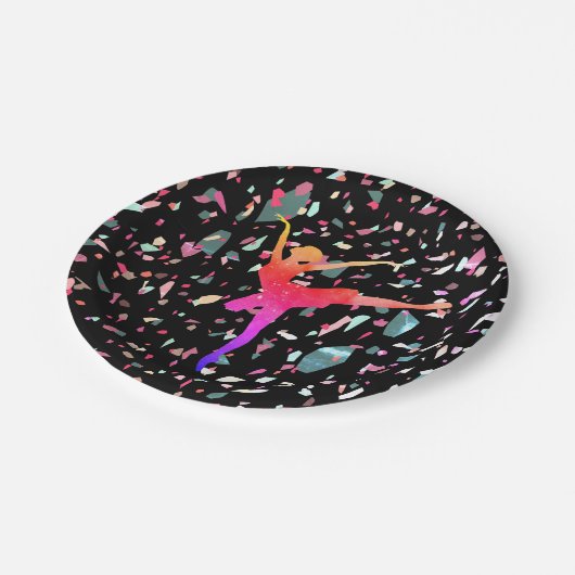 Assiettes En Carton Ballerina (Angle)