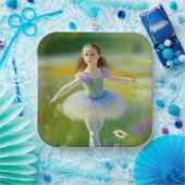 Assiettes En Carton Ballerina (Fête)