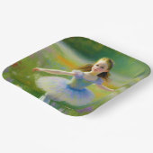 Assiettes En Carton Ballerina (Angulaire)