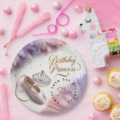 Assiettes En Carton Ballerina Princess Party - Twirl en magie! (Fête)