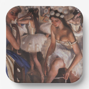 Assiettes En Carton Ballerinas dans la salle à manger (par Serebriakov