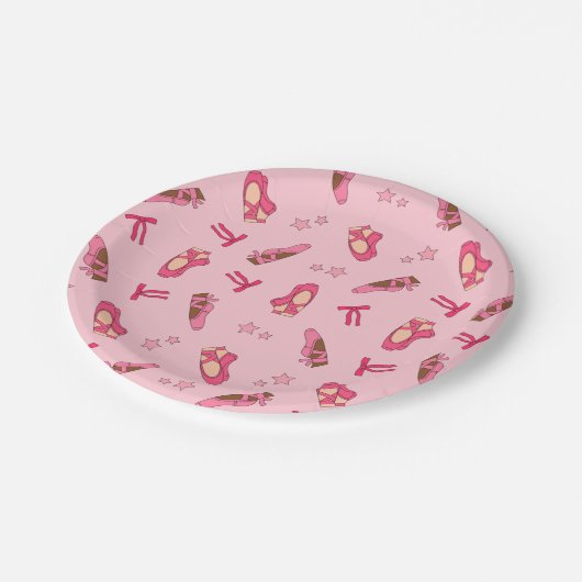 Assiettes En Carton Ballet (Angle)