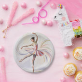 Assiettes En Carton ballet Ballerina dancer Birthday Party (Fête)
