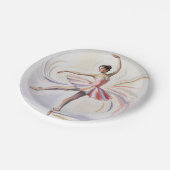 Assiettes En Carton ballet Ballerina dancer Birthday Party (Angle)