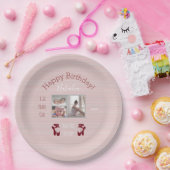 Assiettes En Carton Ballet Thème Anniversaire Plaque avec photos - Mau (Fête)