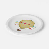 Assiettes En Carton Ballon à air chaud (Angle)