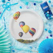 Assiettes En Carton Ballon à air chaud 6 (Fête)