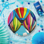 Assiettes En Carton Ballons à air chaud (Fête)