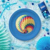 Assiettes En Carton Ballons à air chaud (Fête)