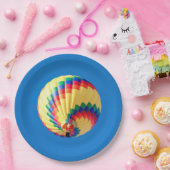 Assiettes En Carton Ballons à air chaud (Fête)