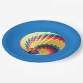 Assiettes En Carton Ballons à air chaud (Angle)