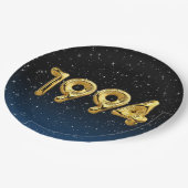 Assiettes En Carton Ballons D'Anniversaire 1994 En Étoiles (Angle)