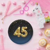 Assiettes En Carton Ballons De 45E Partie Et Plaque De Papier Confetti (Fête)