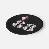 Assiettes En Carton Ballons de fête du 88e anniversaire (Angle)