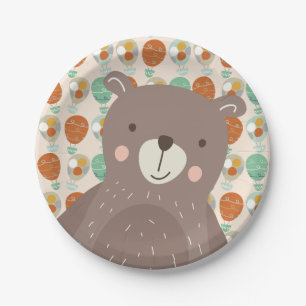 Assiettes En Carton Ballons Whimsical à air chaud