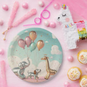 Assiettes En Carton Balloon Animal Parade – Fun and Luxurious Party Ar (Fête)