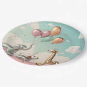 Assiettes En Carton Balloon Animal Parade – Fun and Luxurious Party Ar (Angle)