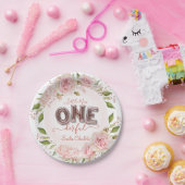 Assiettes En Carton Balloons d'anniversaire personnalisés pour filles (Fête)