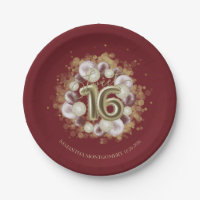 Balloons de fête Burgundy pour un anniversaire Swe