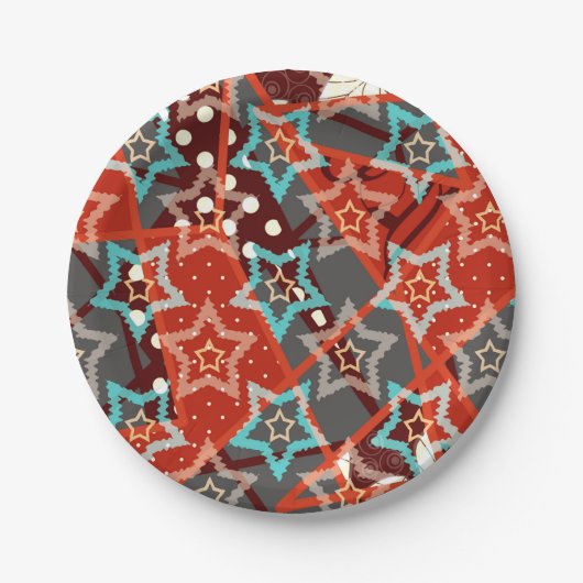 Assiettes En Carton Ballotin FuzzyFoxArt (Devant)