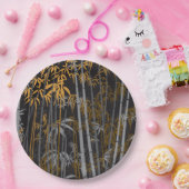 Assiettes En Carton Bambou 4 (Fête)