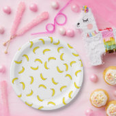 Assiettes En Carton Banane blanche (Fête)