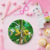 Assiettes En Carton Banane tropicale Palm Tree St Augustine Floride (Fête)