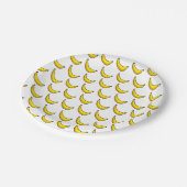 Assiettes En Carton Bananes (Angle)